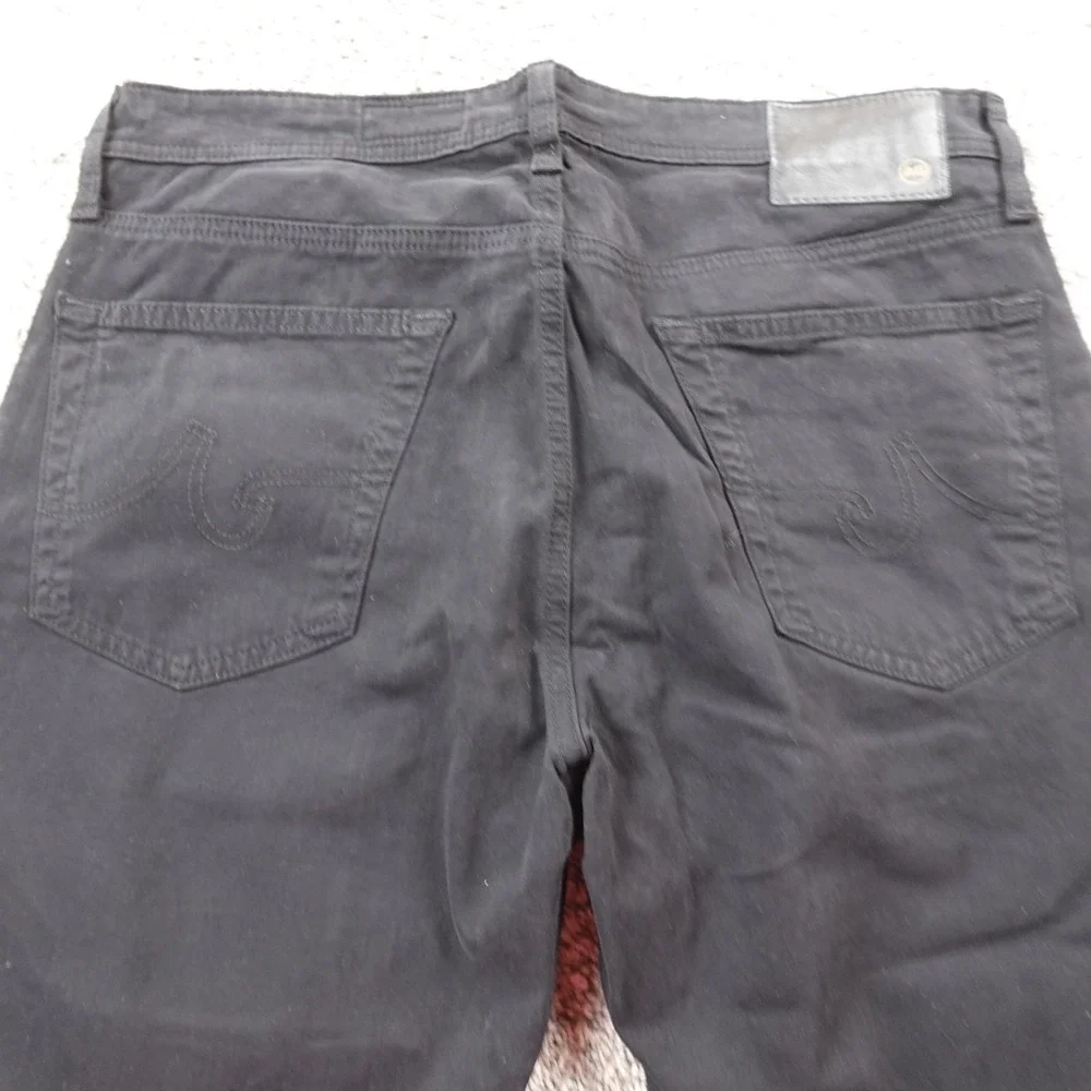 NEW AG Adriano Goldschmied‎ Jeans Mens 34X34 Black Tellis Modern Slim Stretch